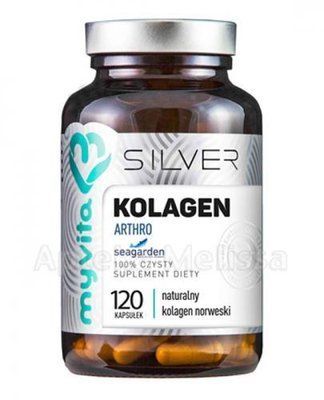 MYVITA SILVER Kolagen ARTHRO - источник натурального гидролизованного морского коллагена , 120 таб 105407 фото