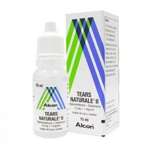 Tears Naturale II (3 мг + 1 мг / мл - зволоження сухих очей, 15 мл 103873 фото