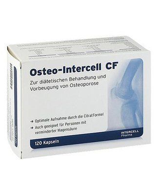 Mitopharma Osteo-Intercell CF - добавка для правильного функционирование костно-суставной системы, 120 капсул 105458 фото