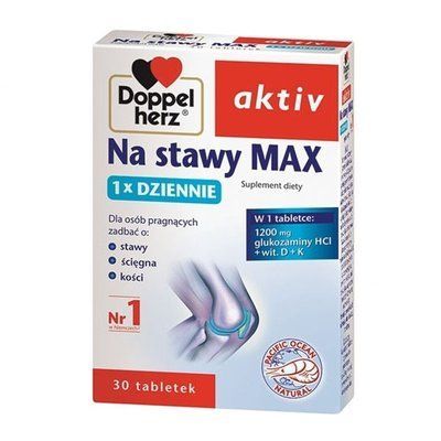 Doppelherz aktiv Max &mdash; комплекс для суглобів, хрящів, зв'язок, сухожиль, 30 кап. 102373 фото