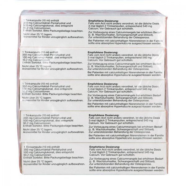 Frubiase Calcium T - питні ампули для профілактики дефіциту кальцію (5X20 шт.) 104973 фото