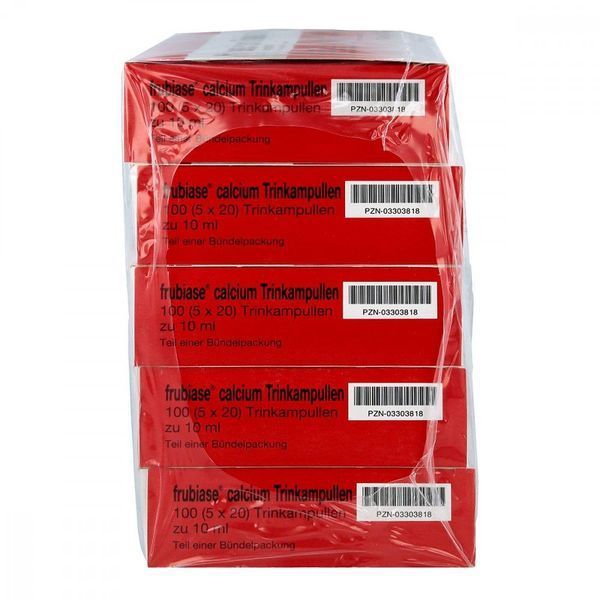 Frubiase Calcium T - питні ампули для профілактики дефіциту кальцію (5X20 шт.) 104973 фото