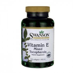 Vitamin E Mixed Tocopherols - вітамін E у вигляді суміші токоферолів, 267 мг, 250 кап. 102774 фото