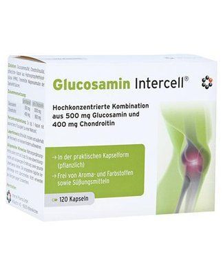 Mitopharma Glucosamin Interce - добавка для тех кто заботиться о функционировании своих суставов, 120 капсул 105459 фото