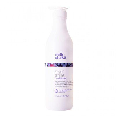 Milk Shake Silver Shine Conditioner - Кондиционер устраняющий желтый оттенок 1000 мл 105736 фото