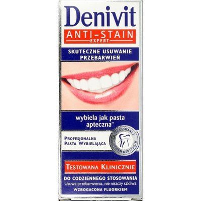 DENIVIT відбілююча зубна паста, 50 мл 104475 фото