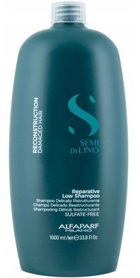 Alfaparf Reparative Low Shampoo - відновлюючий шампунь для пошкодженого волосся 1000мл 105126 фото