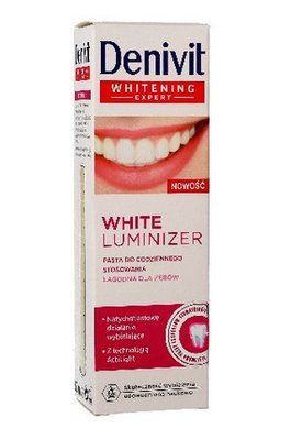 DENIVIT відбілююча зубна паста White Luminizer, 50 мл 104476 фото