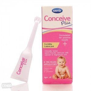 Conceive Plus - лубрикант способствующий зачатию с аппликатором, 8 шт. 103726 фото
