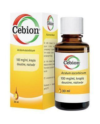 Cebion (Цебезіон) краплі &mdash; Дефіцит вітаміну С, 30 мл 105511 фото