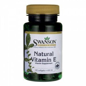 Natural Vitamin E - натуральний вітамін E, 400IU, 100 кап. 102777 фото