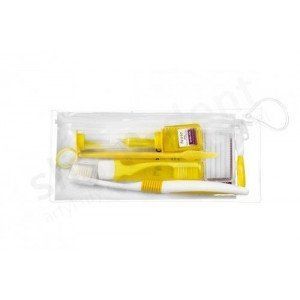 Feelo Ortho Kit - стартовый набор для людей с ортодонтическими брекетами, желтый, 1 шт. 104377 фото
