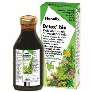 FLORADIX Detox Bio - тонік для детоксикації організму, 250 мл 103477 фото