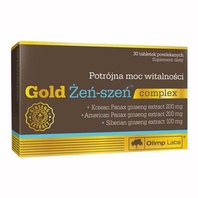 Olimp Gold Zen-Szen - корень женьшеня, 30 таб. 102677 фото