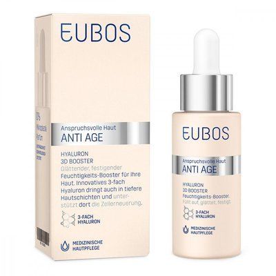 Eubos Anti-Age Hyaluron 3D - Гель-концентрат оказывает интенсивное действие против морщин, 30 мл 105683 фото