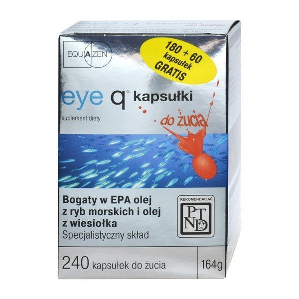 EQUAZEN (Eye q) - для дет ей старше 3-х лет и взрослых, 240 шт 101327 фото