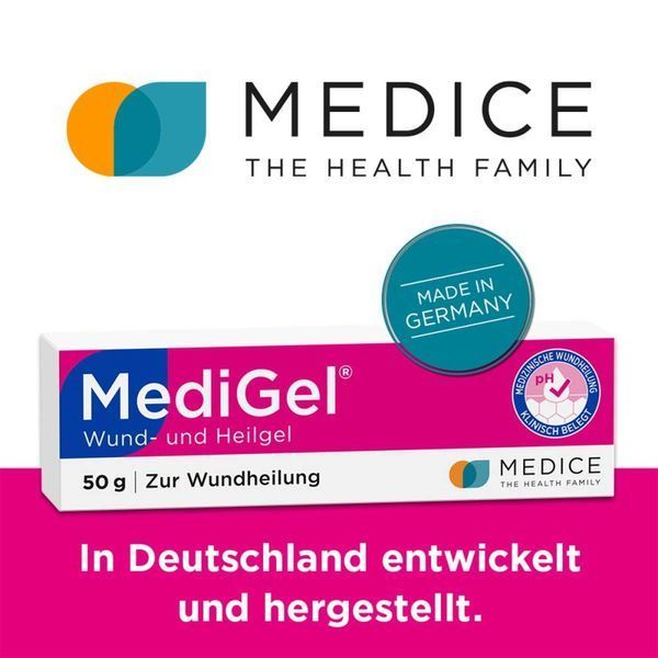 Medigel Wundheilung - лечебный гель от ран, 50 г 1014713 фото