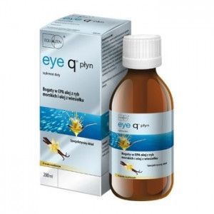Equazen (Eye Q) - комплекс омега-3, омега-6 і гаммаленової кислоти, аромат ванілі, 200 мл 103028 фото