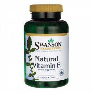 Natural Vitamin E - натуральний вітамін E, 200IU, 100 кап. 102778 фото