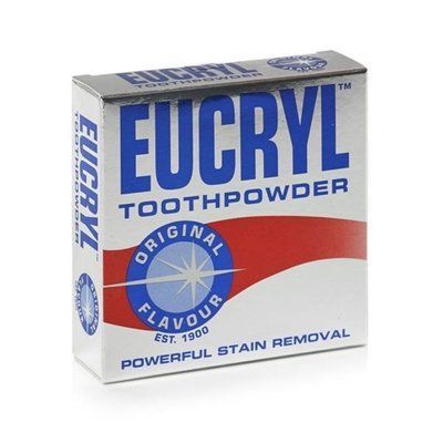 EUCRYL, отбеливающий порошок, зубная паста, оригинал, 50 г 104478 фото