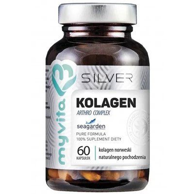 MYVITA SILVER Kolagen ARTHRO - для поддержки регенерации суставов, 60 капсул 105463 фото