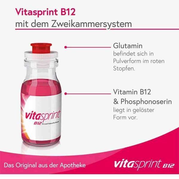 Vitasprint B12 - для зміцнення та покращення загального стану організму питні ампули (100 шт.) (Германия) 104978 фото