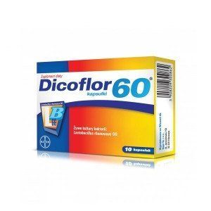 Dicoflor 60 - відновлення балансу кишкової мікрофлори, 10 кап. 103329 фото