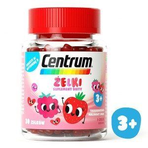 Centrum Zelki - желейные витамины для детей от 3 лет, со вкусом клубники и малины, 30 шт. 104029 фото
