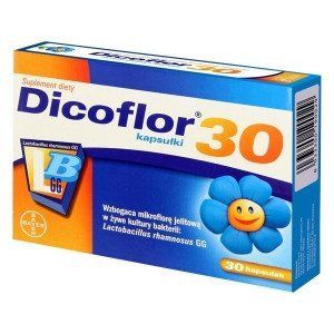 Dicoflor 30 - відновлення балансу кишкової мікрофлори, 30 кап. 103330 фото
