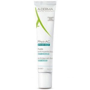 A-Derma Phys-AC Perfect - догляд за шкірою з акне і пігментацією, 40 мл 104180 фото