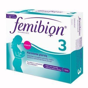 Femibion 3 Грудне вигодовування, 28 таблеток + 28 капсул 104280 фото