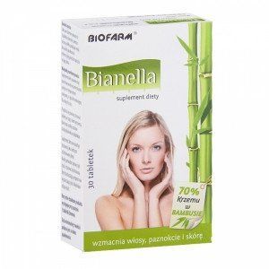 Bianella - бамбук с минералами, витаминами для здоровых и красивых волос, 30 таб. 103780 фото