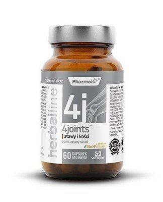 Pharmovit Herballine 4joints - добавка для Суставов и костей , 60 кап 105465 фото