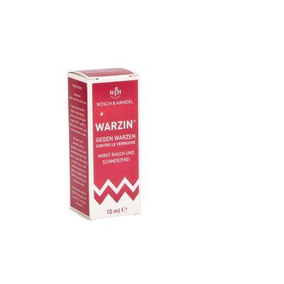Warzin Tinktur R&ouml;sch und Handel (10 ml) (Германия) 105330 фото