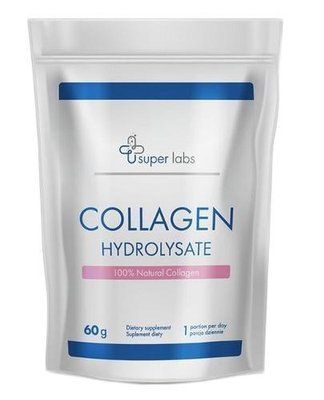 Super Labs Collagen Hydrolysate - в форме порошка показана к применению при недостаточности коллагена, 60 г 105480 фото
