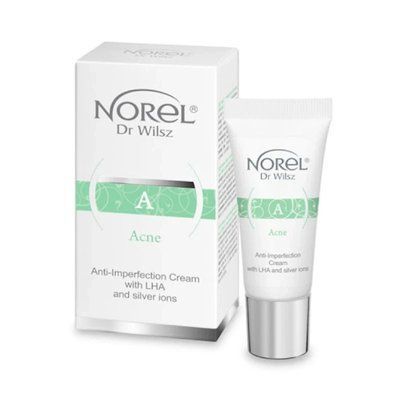 Norel Acne LHA- Крем від недоліків з LHA і іонами срібла прищів 15мл 104995 фото