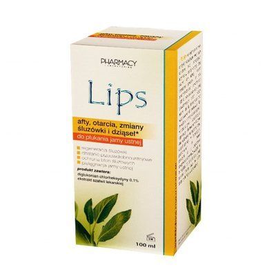 Lips - розчин при запаленні ротової порожнини рота, 100 мл 104495 фото
