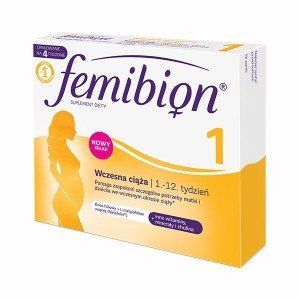 FEMIBION Фемибион 1 Рання вагітність, 28 таблеток 104281 фото