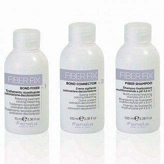 Fanola Fiber Fix Prof. Intro Kit 70+100+100 ml 101931 фото