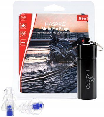 Haspro Moto EarPlugs - Беруші-корки для мотоциклістів 105795 фото