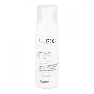 Eubos Sensitive Vital - Очищающая пенка для лица мягко очищает и ухаживает за кожей, 150 мл 105687 фото