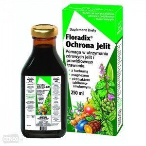 Floradix Ochrona jelit - тонік для здоров'я травної системи, 250 мл 103382 фото