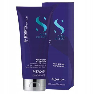 Alfaparf Brunette Anti-Orange Conditioner - Кондиціонер для каштанового і дуже темного волосся 200мл 105132 фото