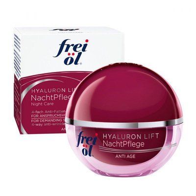 Frei &ouml;l Anti-age Hyaluron Lift - увлажняющий ночной крем для лица с лифтинг эффектом, 50 мл 104732 фото