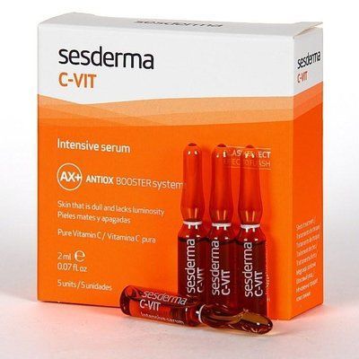 Sesderma C-VIT Intensive Serum 12 % - Інтенсивна сироватка миттєвої краси З-Віт, 5х2 мл 102032 фото