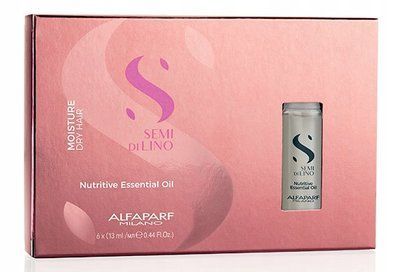Alfaparf Nutritive Essential Oil - зволожуюча олія для сухого волосся 6 x 13 мл 105134 фото