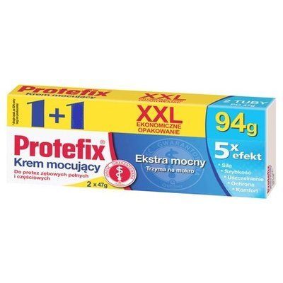 Protefix XXL Крем для фіксації протезів, 47 г х 2 упаковки 105184 фото