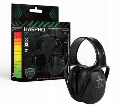HASPRO ZELL-3X 29dB &mdash; захисні, звукоізоляційні протишумні навушники 105799 фото