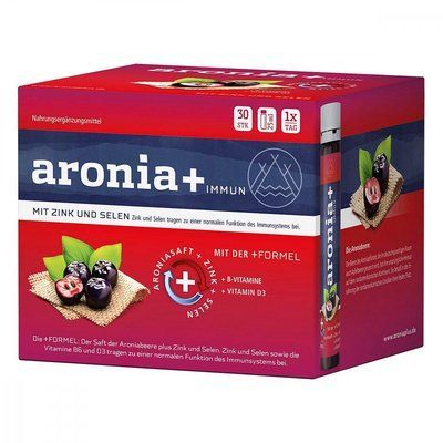 Aronia + Immun - для зміцнення та покращення загального стану організму ампули (30X25 мл) (Германия) 104985 фото