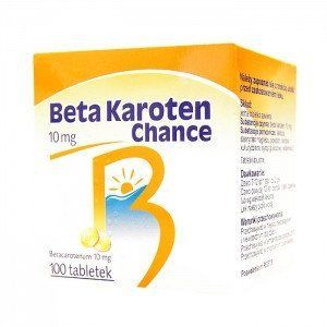 Beta-Karoten Chance - при дефиците витамина А, повышенной чувствительности к солнцу, 10 мг, 100 таб. 103786 фото